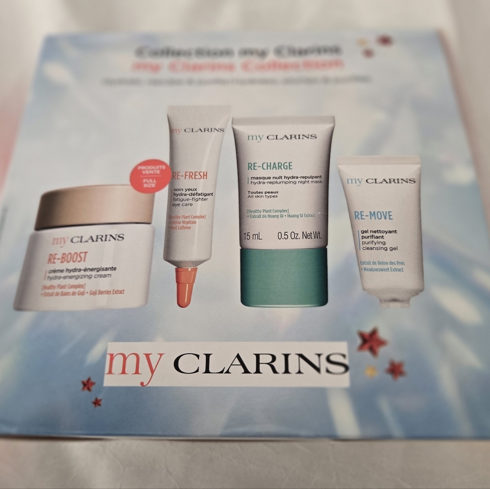Clarins My Clarins Skincare Collection - White and Orange